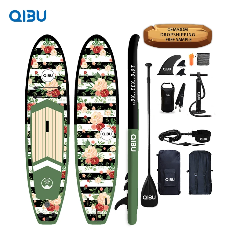 

QIBU drop stitch material prancha de surf body board Sup Board Serfing., Customized color