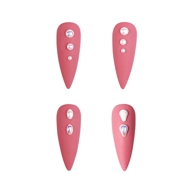 

High Quality Factory Directly Sale 3D Pearl Beads Nail Art Accessories For Nail DIY
