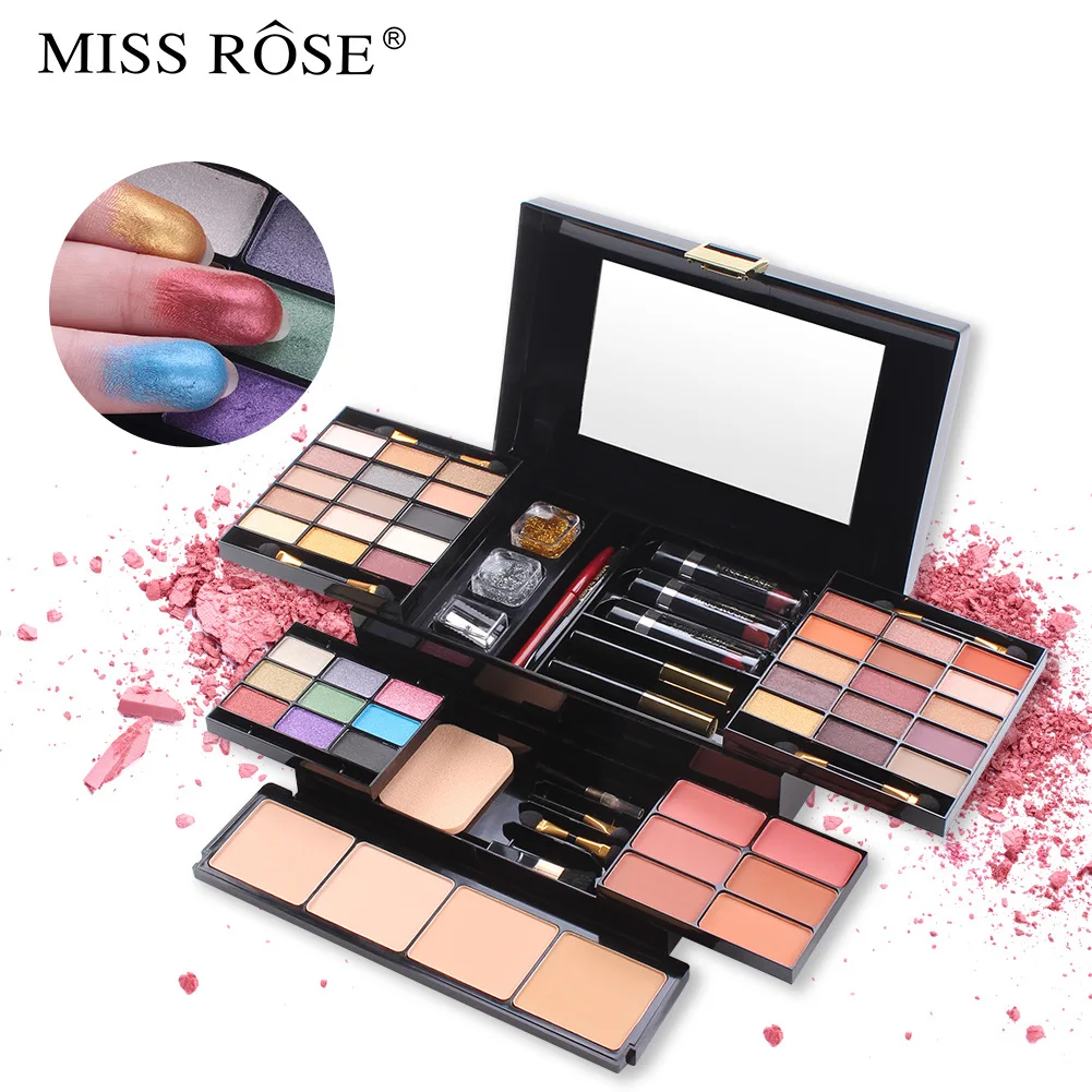 

Makeup39color Matte Eyeshadow Palette Cosmetic Blush Highlight Powder Compact Multifunctional Contour Compact Makeup Palette, 39 color eye shadow 6 color blush 4 color powder