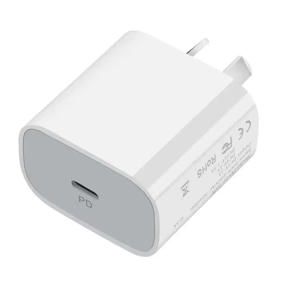 
Good quality 1 Port 18W PD Wall Charger AU Plug 