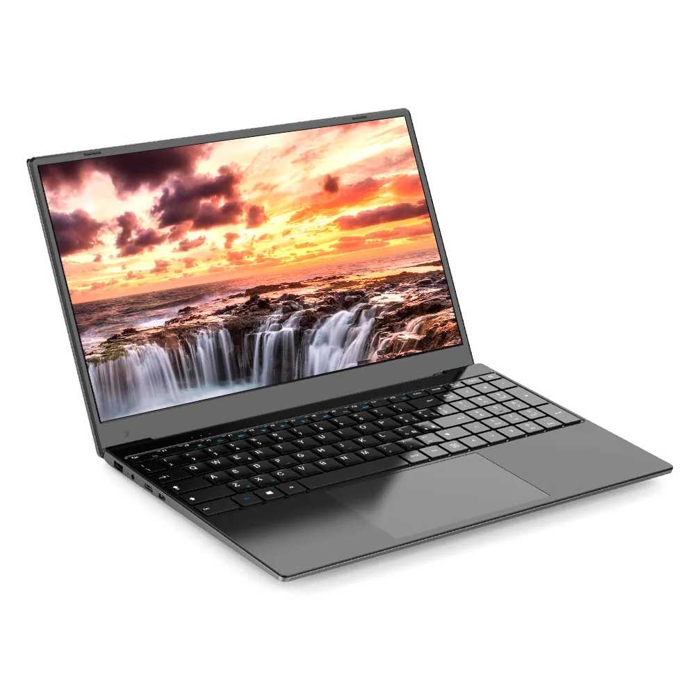 

China best laptop OEM 15.6 inch laptop AMD R5 3500U slim Win 10 ultra thin laptops for business, Silver