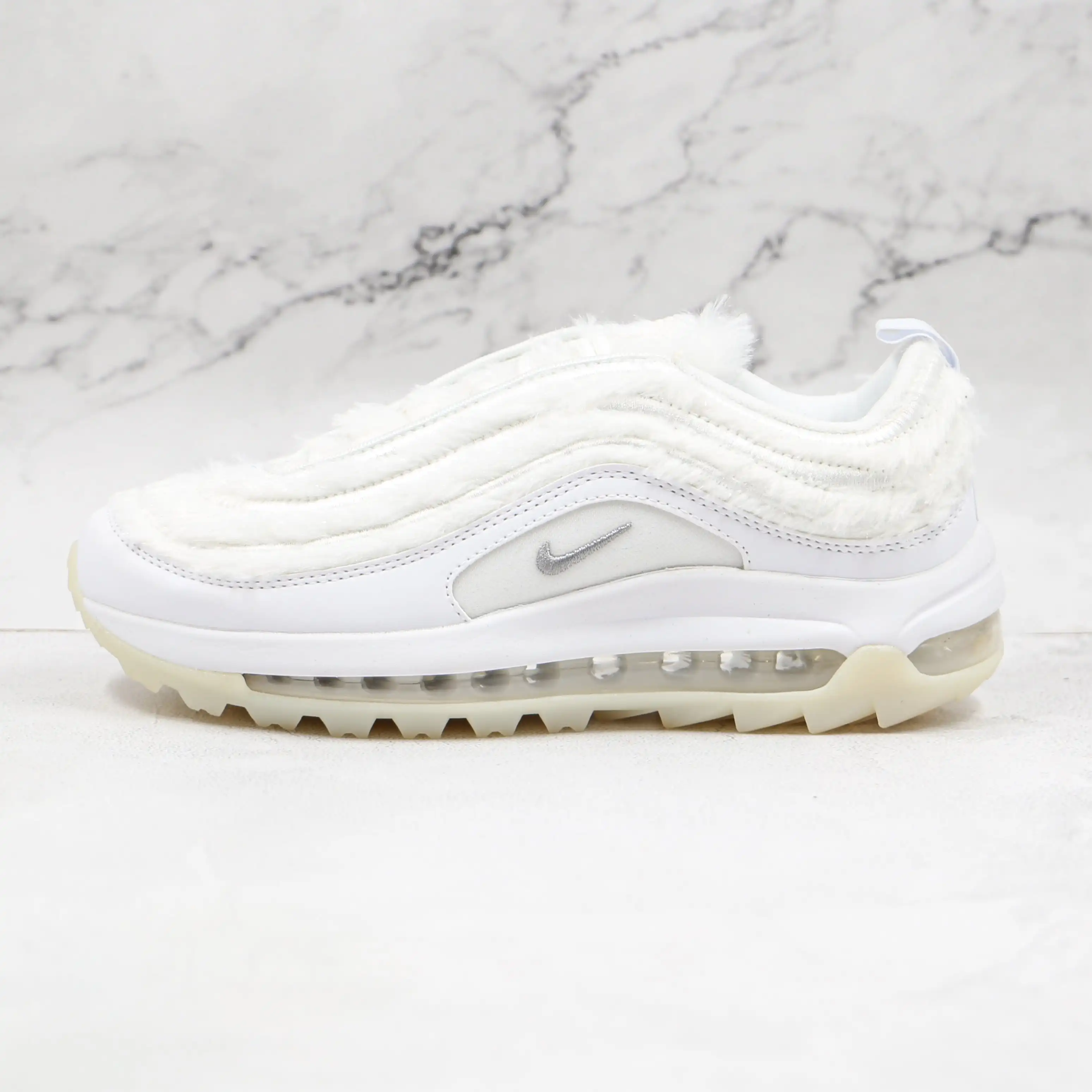 

Top Quality Fashion Ladies Sneaker Plush White Nike Air Max 97 Shoes for Women