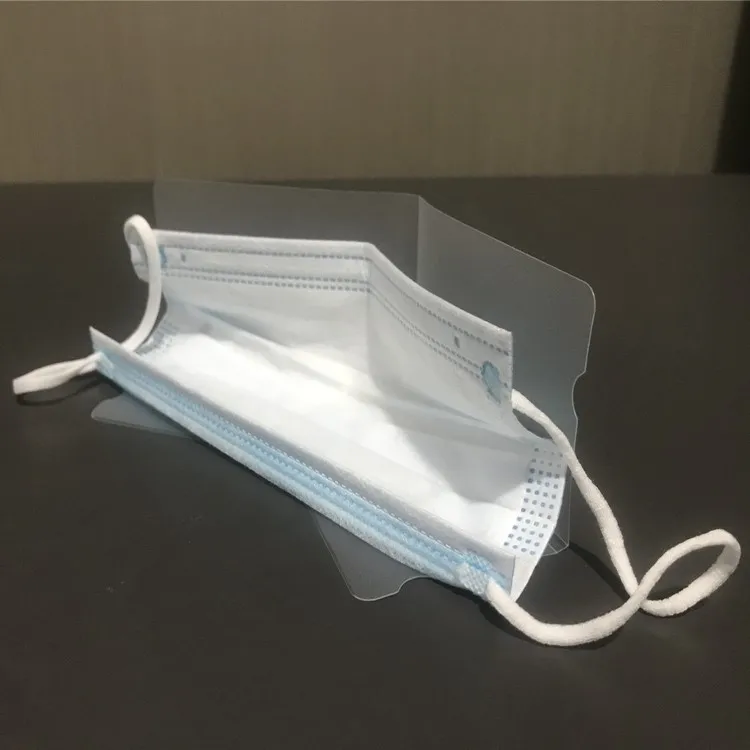 

Hot selling Folding Storage Face Mouth-muffle Storage Holder Clip for Mmouth-muffle, Transparent