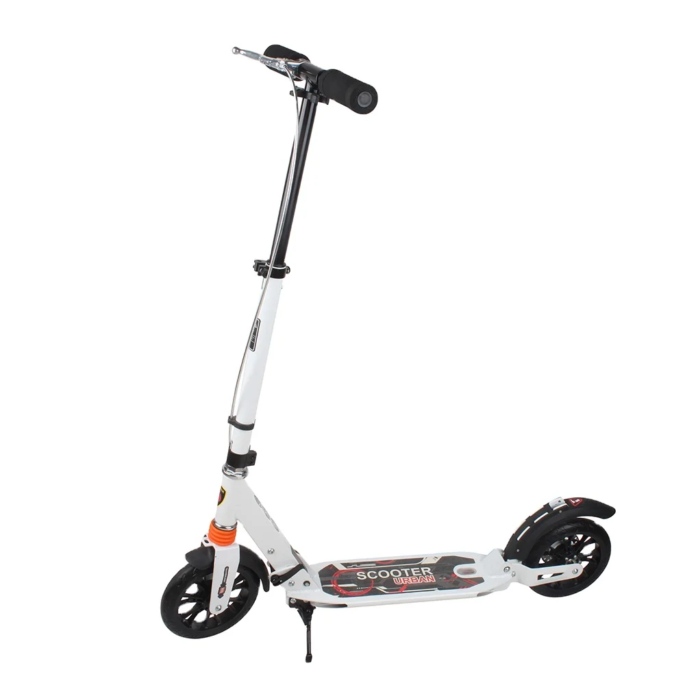 

xingzheng high quality 200mm Adult Kids Adjustable Folding 2 Wheels Aluminum Kick Scooter, As ordered