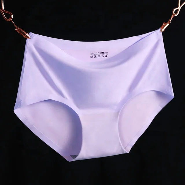 

mid-rise quick-drying nylon laser cut underwear for lady seamless panties, 9 colors