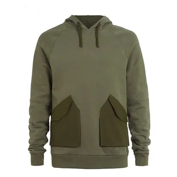 olive green hoodie mens