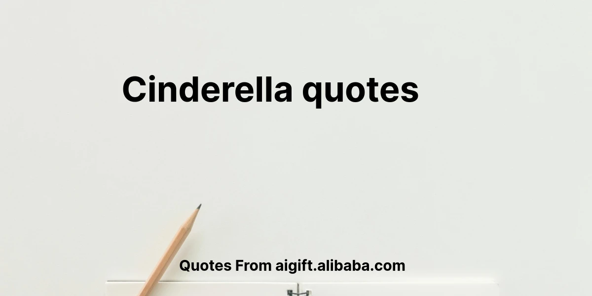 cinderella quotes