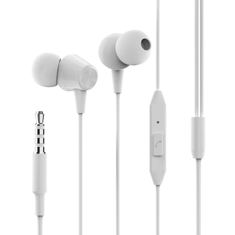 

Jellico New Product Ideas 2019 Customized Logo X4A Earbuds Wired 3.5MM Stereo HIFI Earphone, Black,white