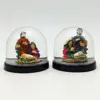 Resin material and Home Decoration Use water snow globes religious Style