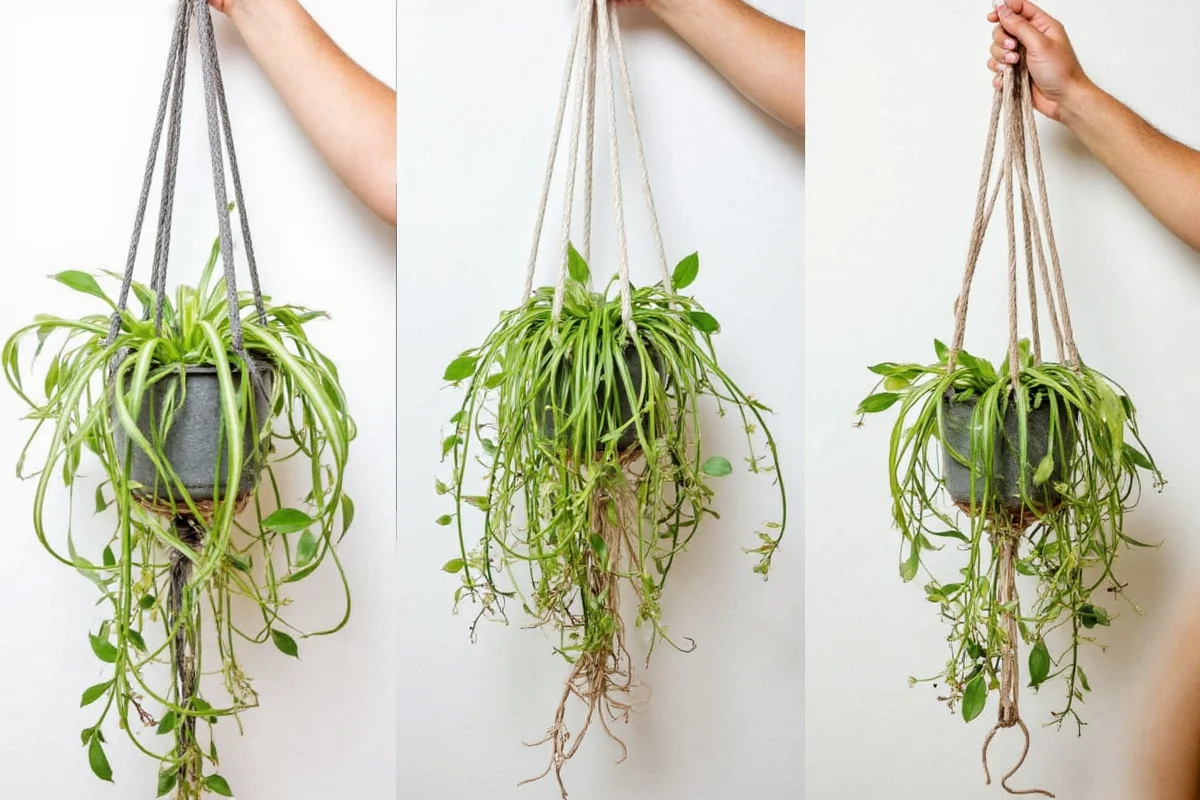 how to hang air plants