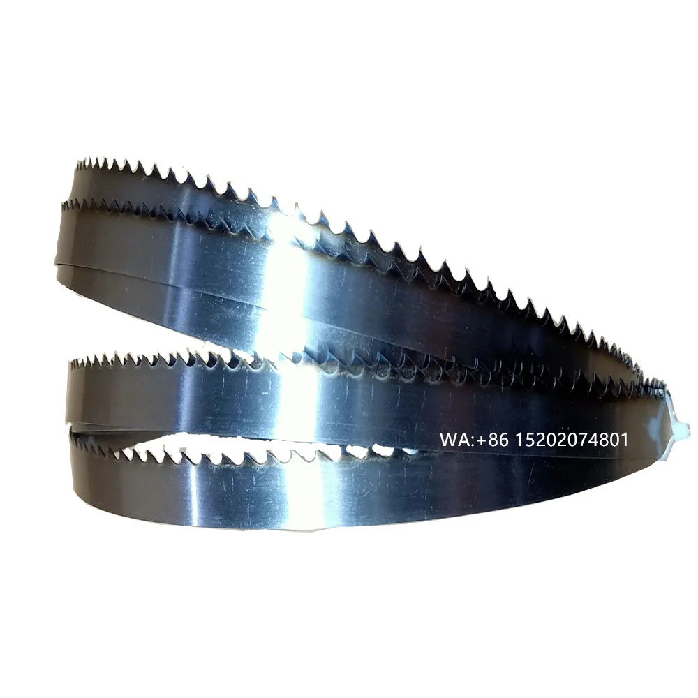 

Coil Loop Bandsaw Round Sawing Hardened Tooth Tip Sawmill SAE1075 Hard Wood Band Saw Blade