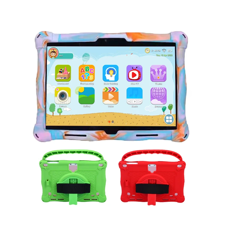 

Factory Cheap Kids 10 Inch Android Tablet for Kids 32GB Parent Control Wifi Tablet PC with Kid-proof Case