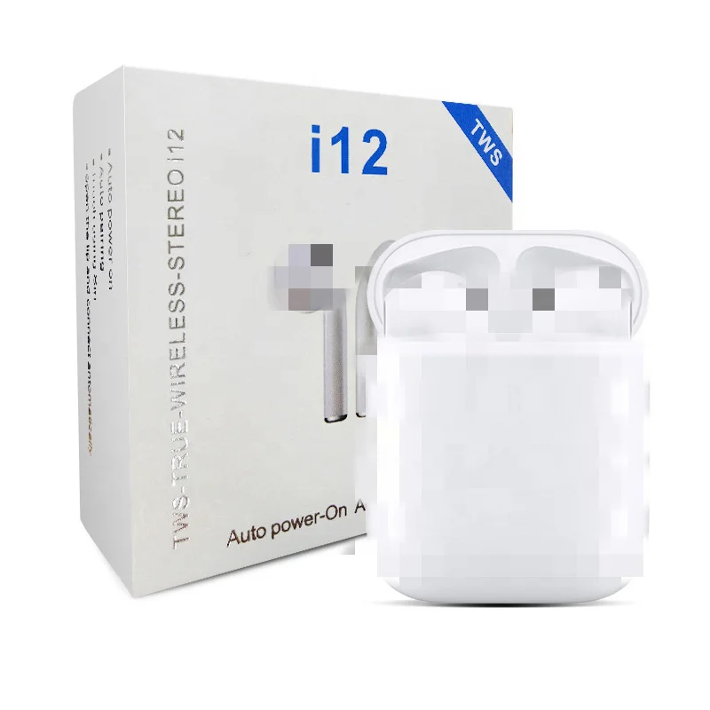 

i12 Tws BT 5.0 Earphones Auto Pop Up Window True Wireless Earbuds for Iphone and Android
