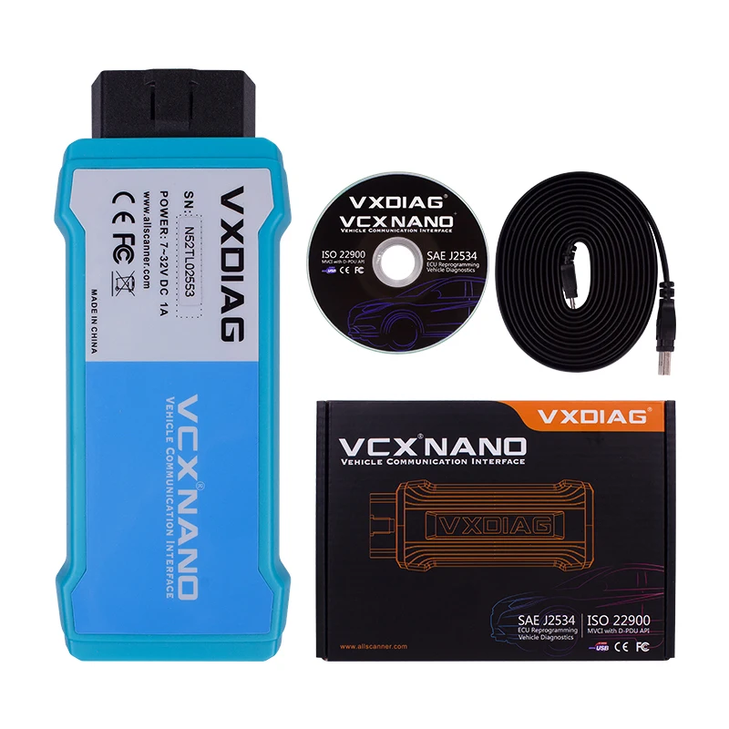 

VXDIAG NANO Diagnostic tool For Toyota it3 Software TIS V14 Techstream V15 WIFI diagnostic scanner For Lexus