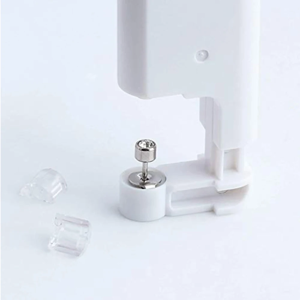 新型一次性安全无菌穿孔器，用于鼻钉穿孔枪工具机套件耳钉耳环身体饰品易于使用