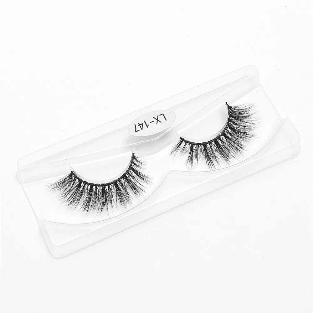 

top quality natural long black handmade pure mink eye lashes beautiful eyelashes for sale