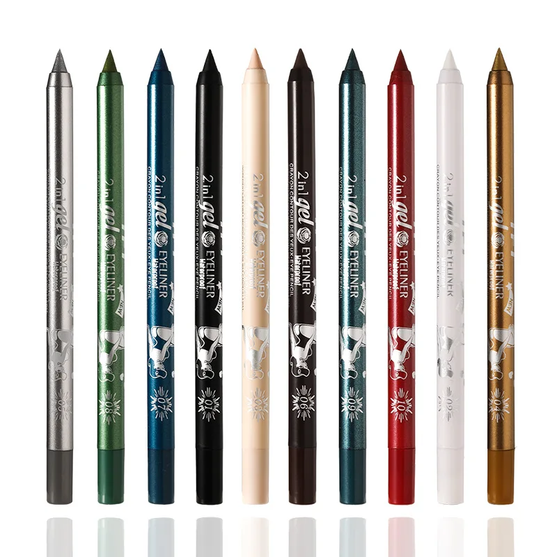 

Magnetic Eyeliner Long-lasting Waterproof Sweat-proof Non-smudged Eye Liner Lip Liner Concealer Wooden Colorful Eyeliner Pencil