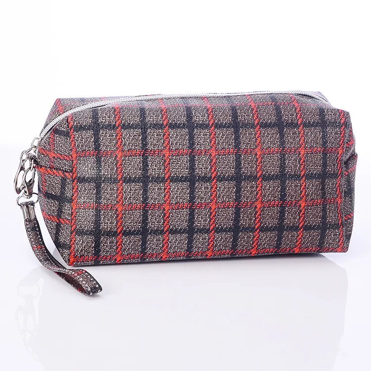 

Travelling Printing Cheap Large Capacity High Quality Of Canvas Women Beautiful Pu Cosmetic Bag