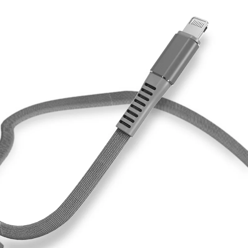 

MFi Certificate C94 Type-C to Light ning Flat Braided Data Transfer fast charging USB cable