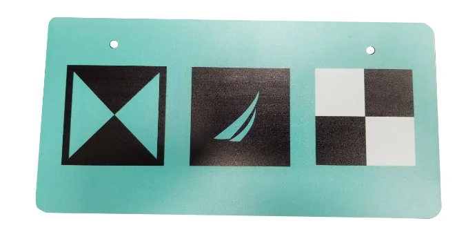 
Custom USA Car Logo License Number Plate Colored Nautical License Plate Wholesaler 