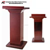 Wooden Church Pulpit Speech Podium Floor-Standing Lectern Column Conference presentations Podium