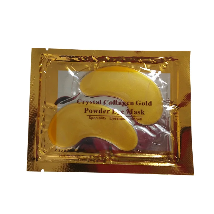 

Hydrogel Under Eye Patch custom anti wrinkle collagen eye mask gel 24k new, Gold