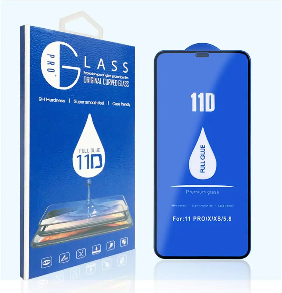 

Wholesale smartphone screen protector, for Huawei Mate 20 30 11D 9H tempered glass screen protector film