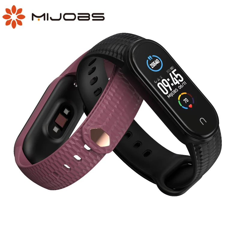 

Silicone Strap for Xiao mi Band 5 6 4 3 Smart Watch