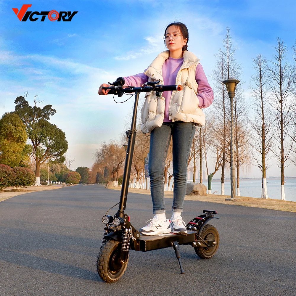 

Manufactory Wholesale 36V Foldable 11'' 2400W Chinese Adult EU Warehouse E-Scooter