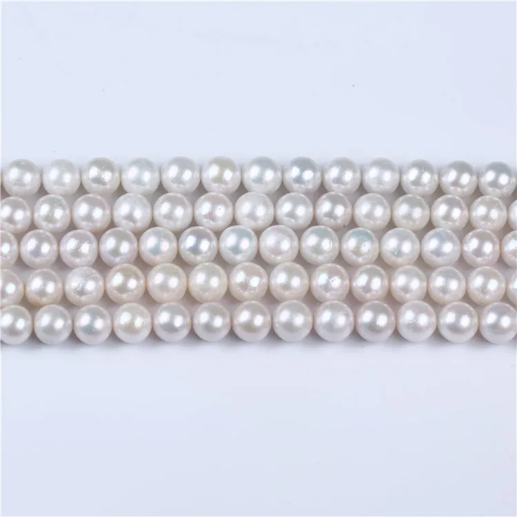 

Hot sale 10-11 mm white color edison pearl strands