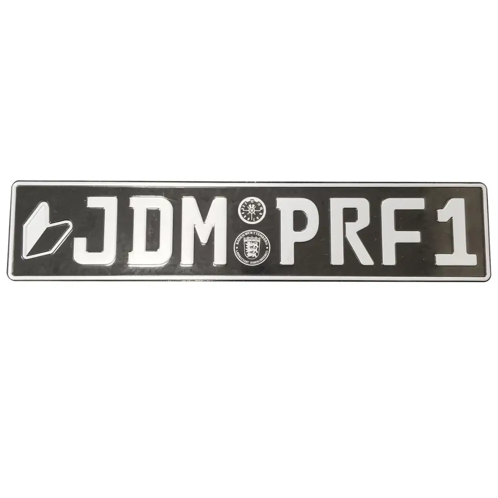 
euro car number plate blank metal auto license plates jdm 