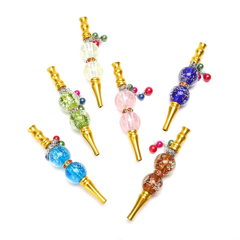 

Yufan JL-941 Newest Cigarette Holder Hookah Accessories Hookah Tips Jewelry Shisha Mouthpiece Smoking Pipes, Gold and others