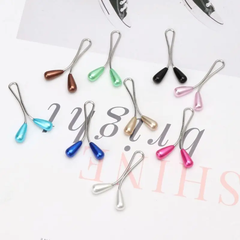 

Dubai Hijab Head Turban Clip Wholesale Custom Muslim Hijab Scarf Safety Pins Bulk Pearl Head Pin, Any color