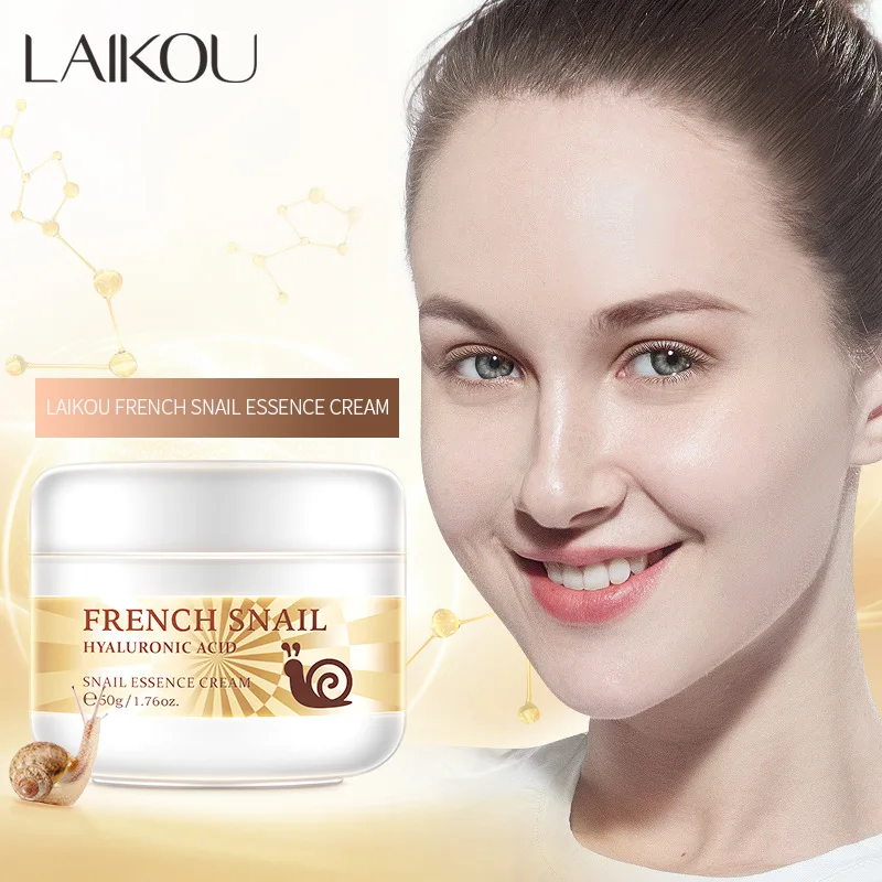 

Wholesale Natural Facial Cream Refreshing Moisturizing Snail White Cream