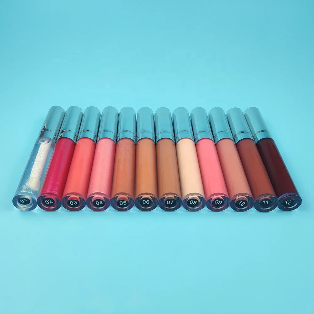 

Wholesale high quality no brand customized logo lip gloss lipgloss vendors