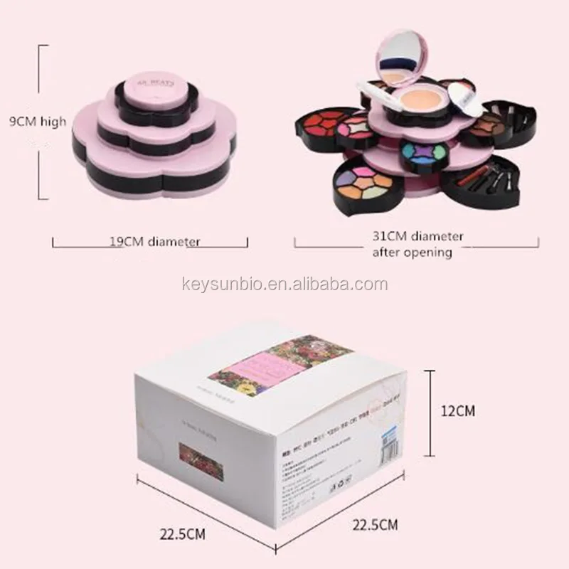Professional Beauty Cosmetics Wholesale Eyeshadow Makeup Kit For Ladies Buy High Quality