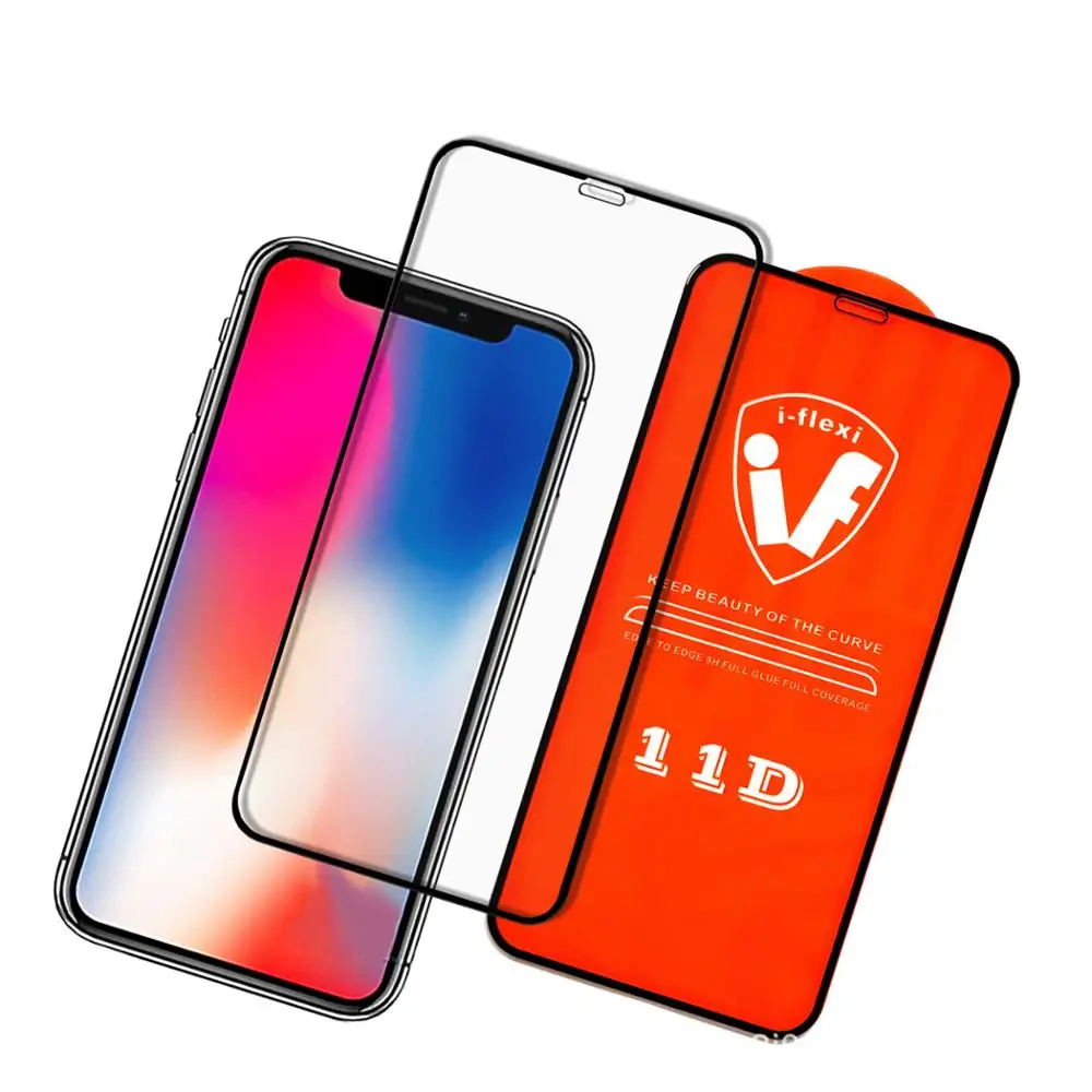 11d Screen Protector For Iphone 11 0.3mm 2.5d Tempered Glass 11d
