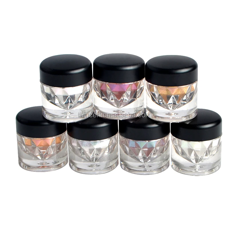 Fashionable Shimmer Luminous Glitter Dry Powder Status Multi-colors MSDS Certiticated Eyeshadow Beautify Makeup