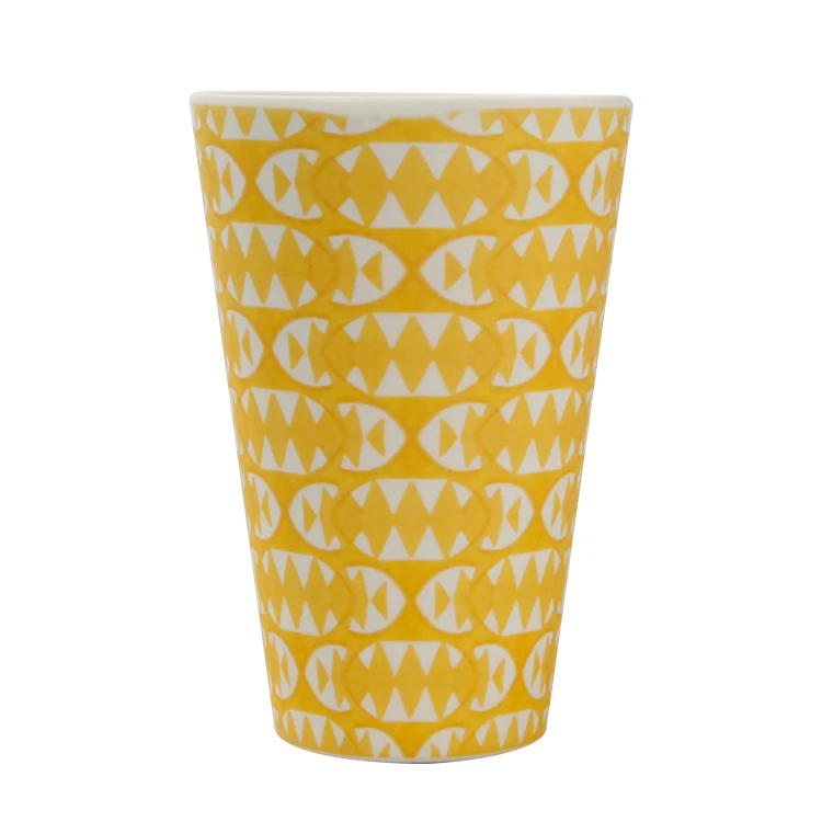 

Customized Logo bamboo fiber biodegradable coffee cups with OEM pattern