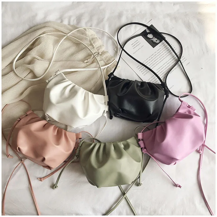 

Cute Purple Cloud Soft Small Shoulder Bag Female New Lipstick Small Messenger Clutch Women Bags Handbag, Customized