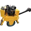 Mini refilling soil compactor best price Walking heavy Single Wheel Road Roller for HM-HS700
