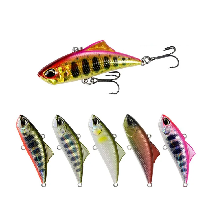 

Top Right 5.3g 45mm V053 Small Vibe Fishing Lure Artificial Bait Hard Sinking Vib For Lure Fishing, As the picture shows