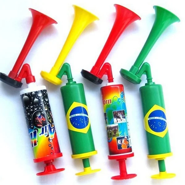 

Hand Held Large Air Horn Pump Loud Noise Maker Safety Parties Sports Event Supporters, Custom color