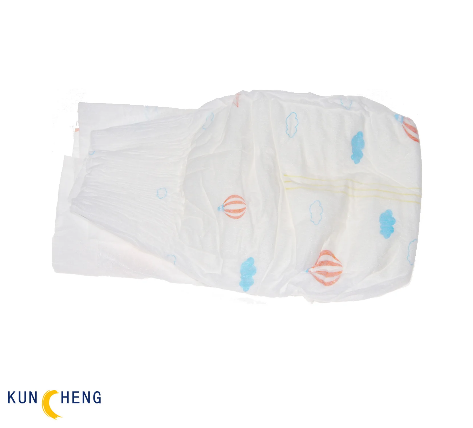 
baby diapers super thin soft touch adult diaper non woven breathable disposable high absorbability no leakage size L 35g/7g 