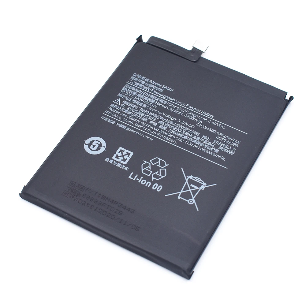 

cell phone battery for Xiaomi Redmi K30 BM4PRechargeable Batteries Replacement 4500mah