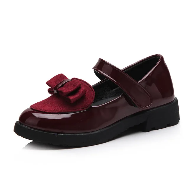 

KD9006 wholesale ready to ship party dress kids girls shoes, 3 color ways