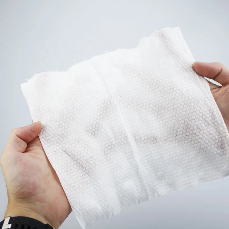 
customization dry wipe Non woven face towel facial cotton tissue makeup remover disposable washcloth cleansing dry wipes 