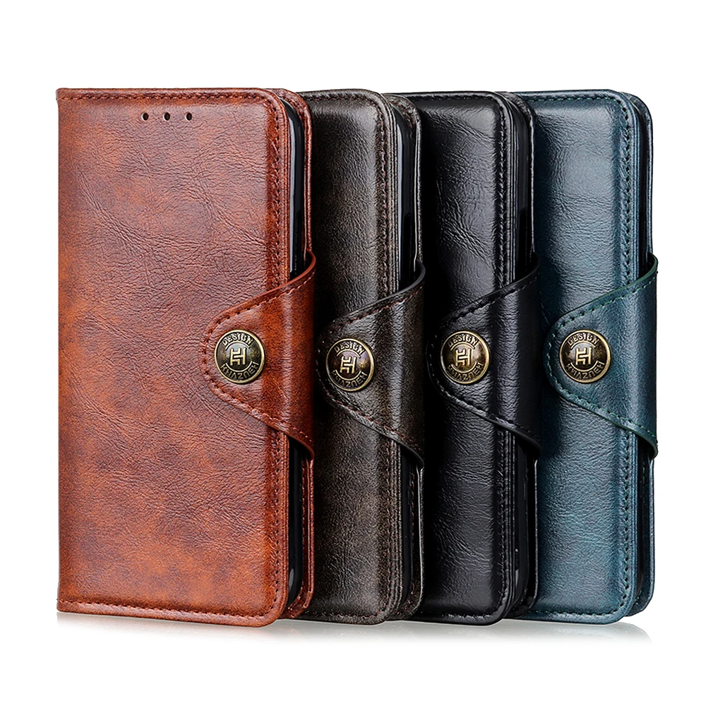 

Copper buckle Dermis striae PU Leather Flip Wallet Case For ONEPLUS N20 5G With Stand Card Slots, As pictures