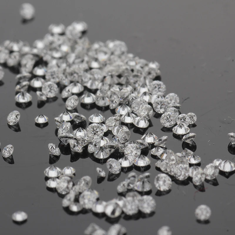 

Starsgem 0.07ct Perfect Diamond Polished Round DEF VVS VS Clarity Diamond 2.6mm Loose Lab Created Diamond