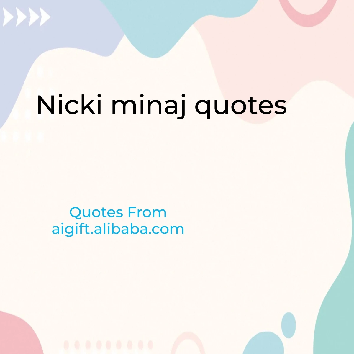 nicki minaj quotes